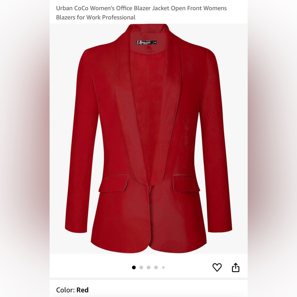 Red Blazer